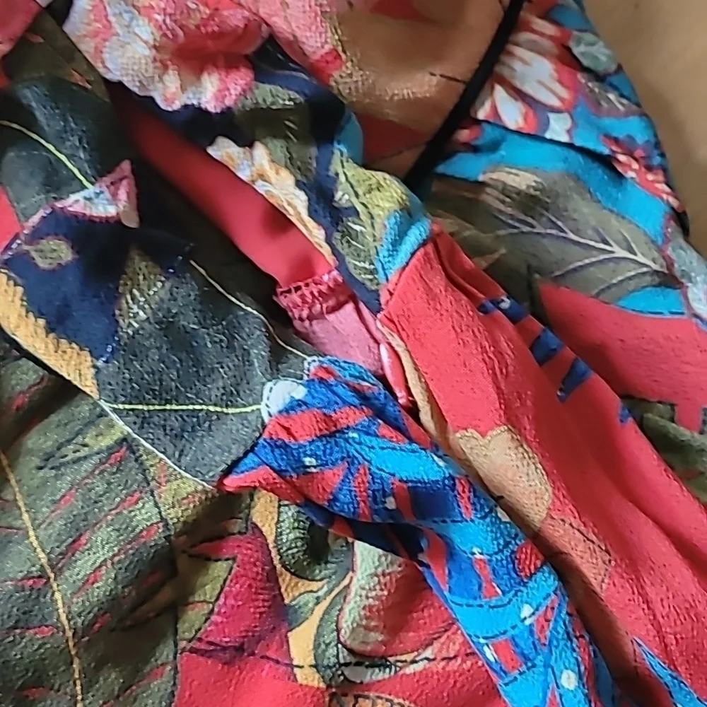 Farm Rio Dress Bordado Flores Dress - Picture 13 of 16